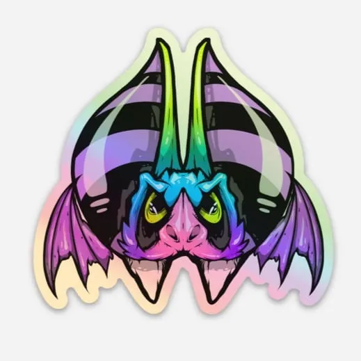 Freaking Ding Bat Sticker